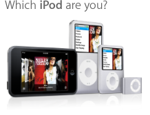 Which iPod are you?